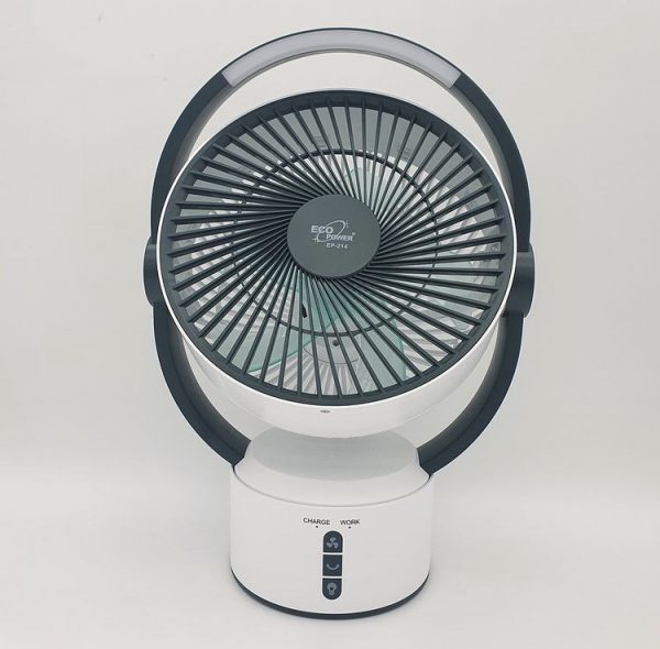 VENTILADOR GIRATORIO RECARGABLE ECOPOWER