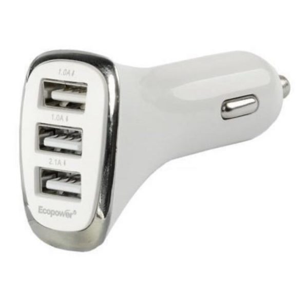 CARGADOR USB ECOPOWER 3 PUERTOS