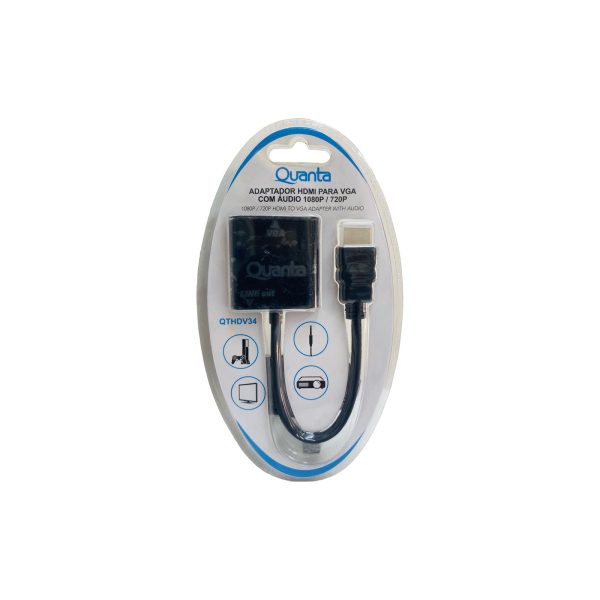 CONVERTIDOR HDMI A VGA QUANTA
