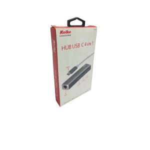 HUB USB-C A + RED KOLKE