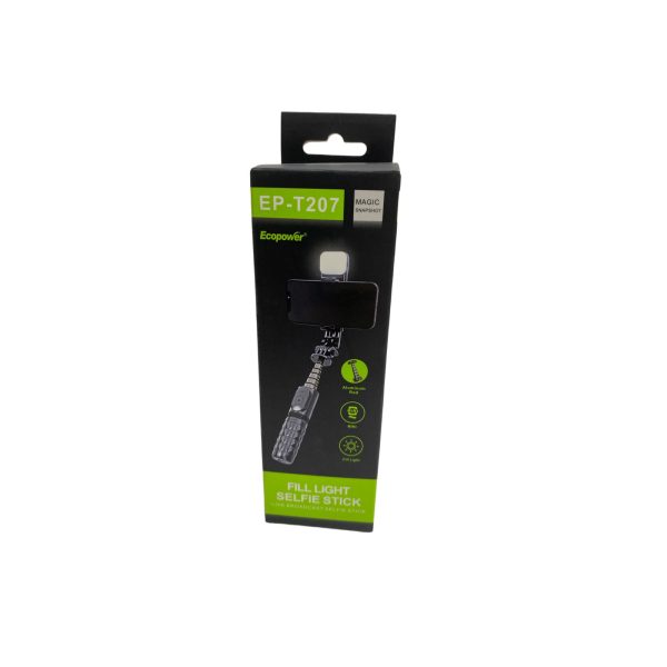 TRIPODE PARA SELFIES CON LUZ LED ECOPOWER - Imagen 3