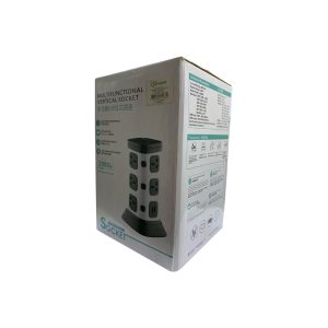 TORRE DE ENCHUFES VERTICAL CON PUERTOS USB