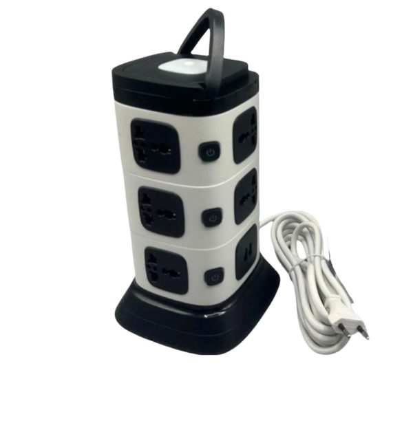 TORRE DE ENCHUFES VERTICAL CON PUERTOS USB - Imagen 4