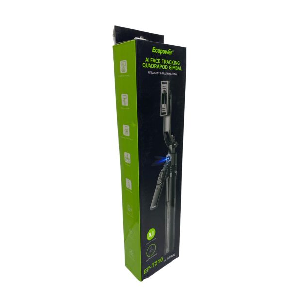 TRIPODE CON CONTROL BLUETOOTH Y SEGUIMIENTO INTELIGENTE ECOPOWER
