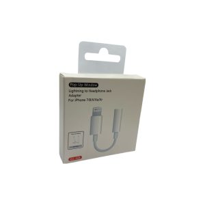 ADAPTADOR LIGHTNING A JACK 3.5MM