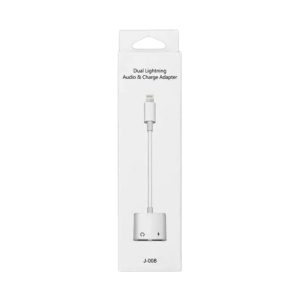 ADAPTADOR DE AUDIO Y CARGA LIGHTNING