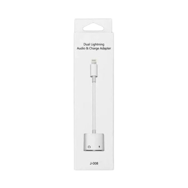 ADAPTADOR DE AUDIO Y CARGA LIGHTNING