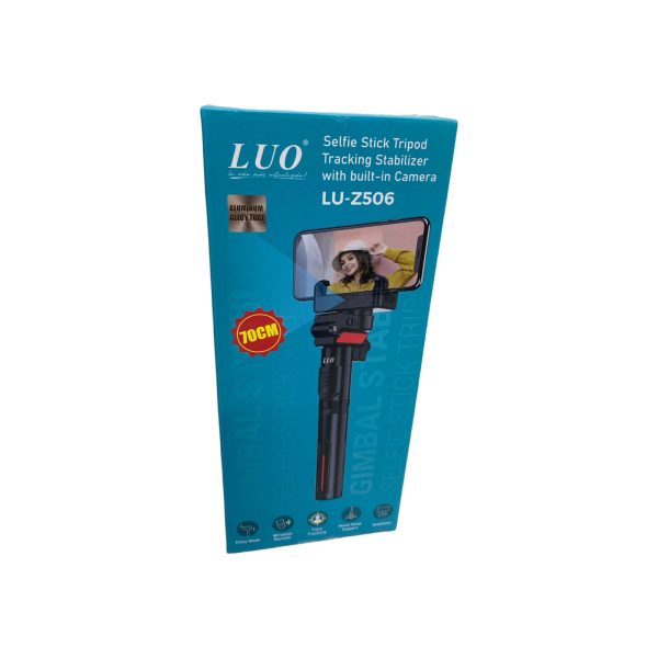 TRIPODE ESTABILIZADOR SEGUIMIENTO INTELIGENTE CONTROL BLUETOOTH 70CM LUO - Imagen 2