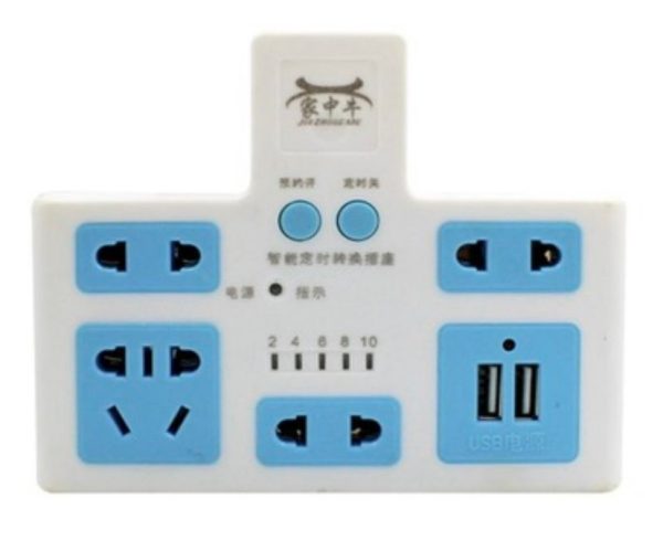 ZAPATILLA DE ENCHUFES CON PUERTO USB