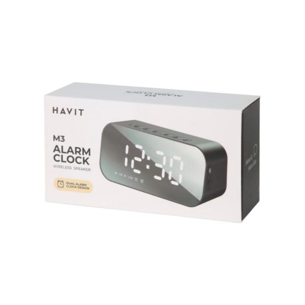 RELOJ DESPERTADOR PARLANTE HAVIT