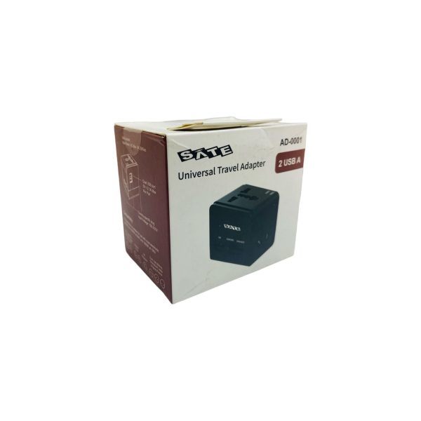 ADAPTADOR DE CORRIENTE PARA VIAJES SATE