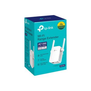 EXPANSOR DE SEÑAL WI-FI CON ANTENA DOBLE BANDA TP LINK