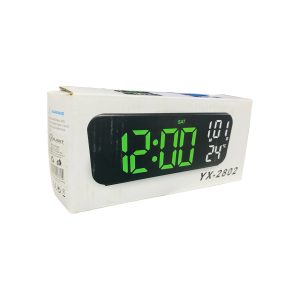 RELOJ DESPERTADOR ESPEJADO