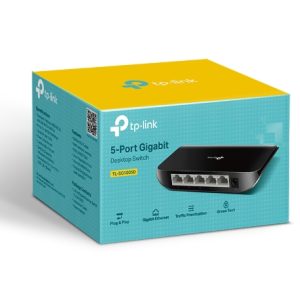SWITCH DE RED 5 PUERTOS 10/100/1000 MBPS TP LINK